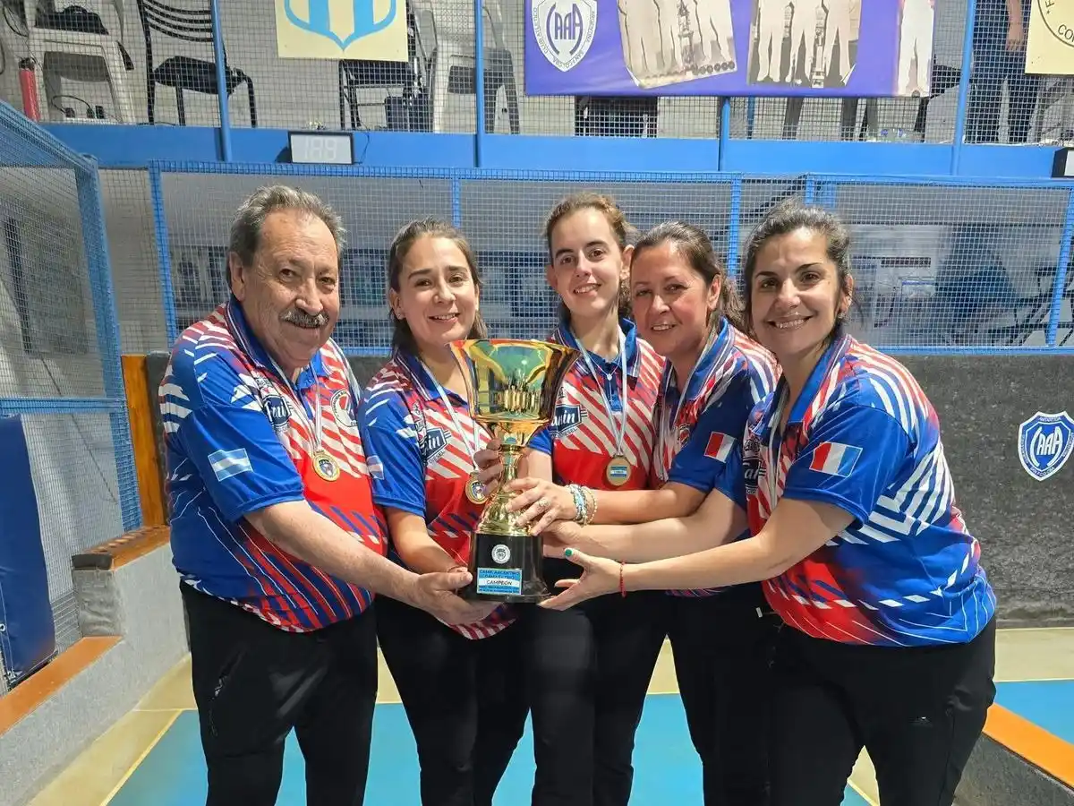 La Federación Cordobesa se quedó con título en la modalidad Tercetos.