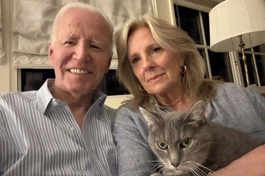 Joe Biden y Jill, su esposa.