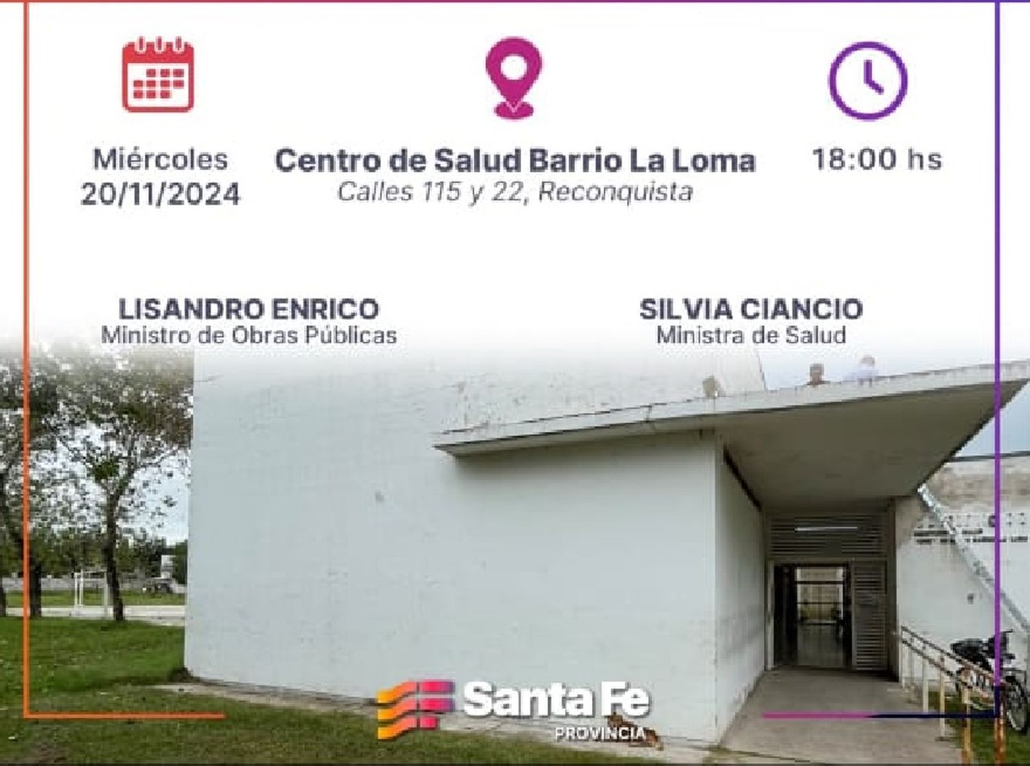 Provincia licita la reparación integral de dos centros de salud en el departamento General Obligado