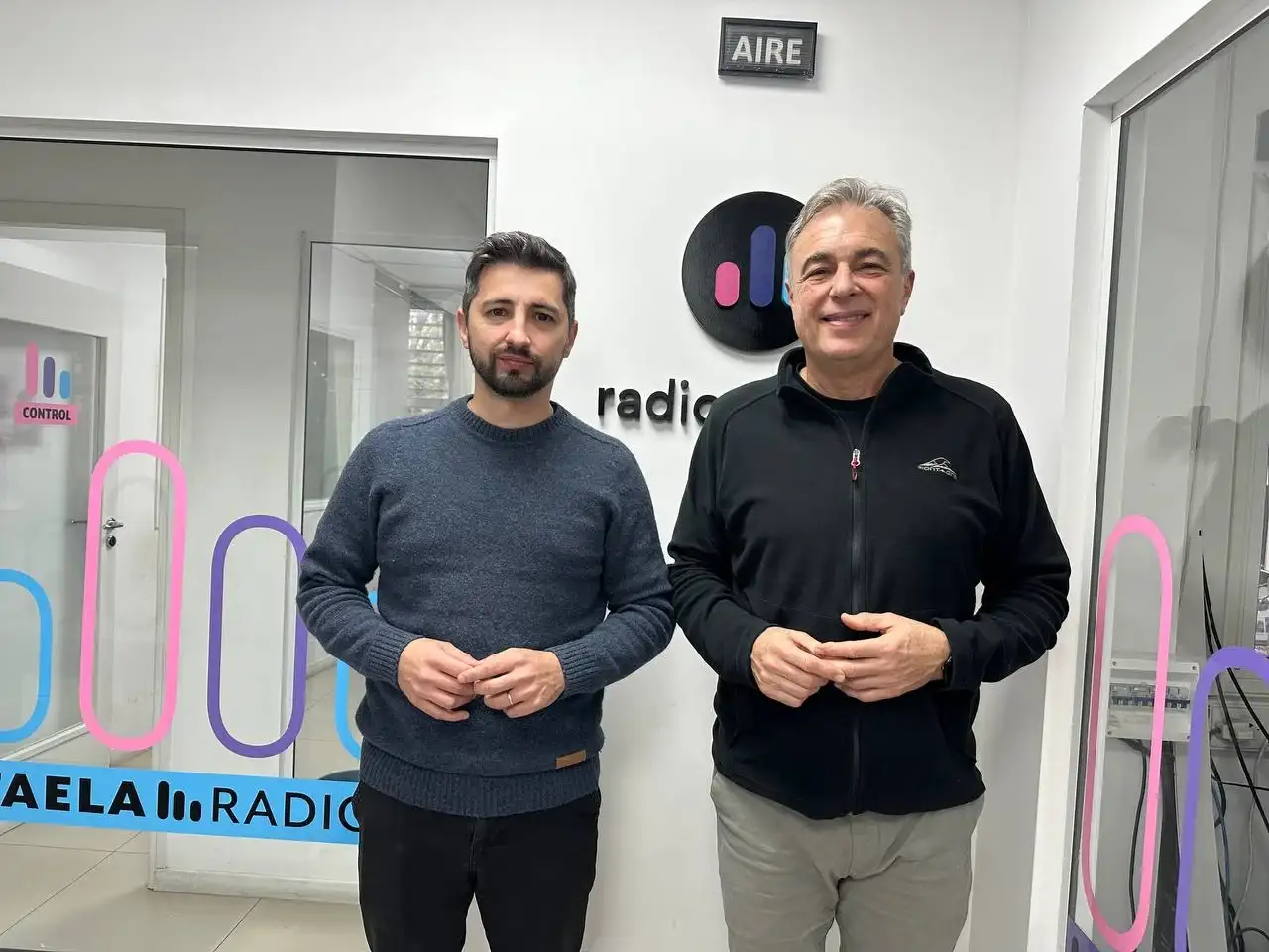 Juan Senn- concejales y Luis Castellano- exintendente