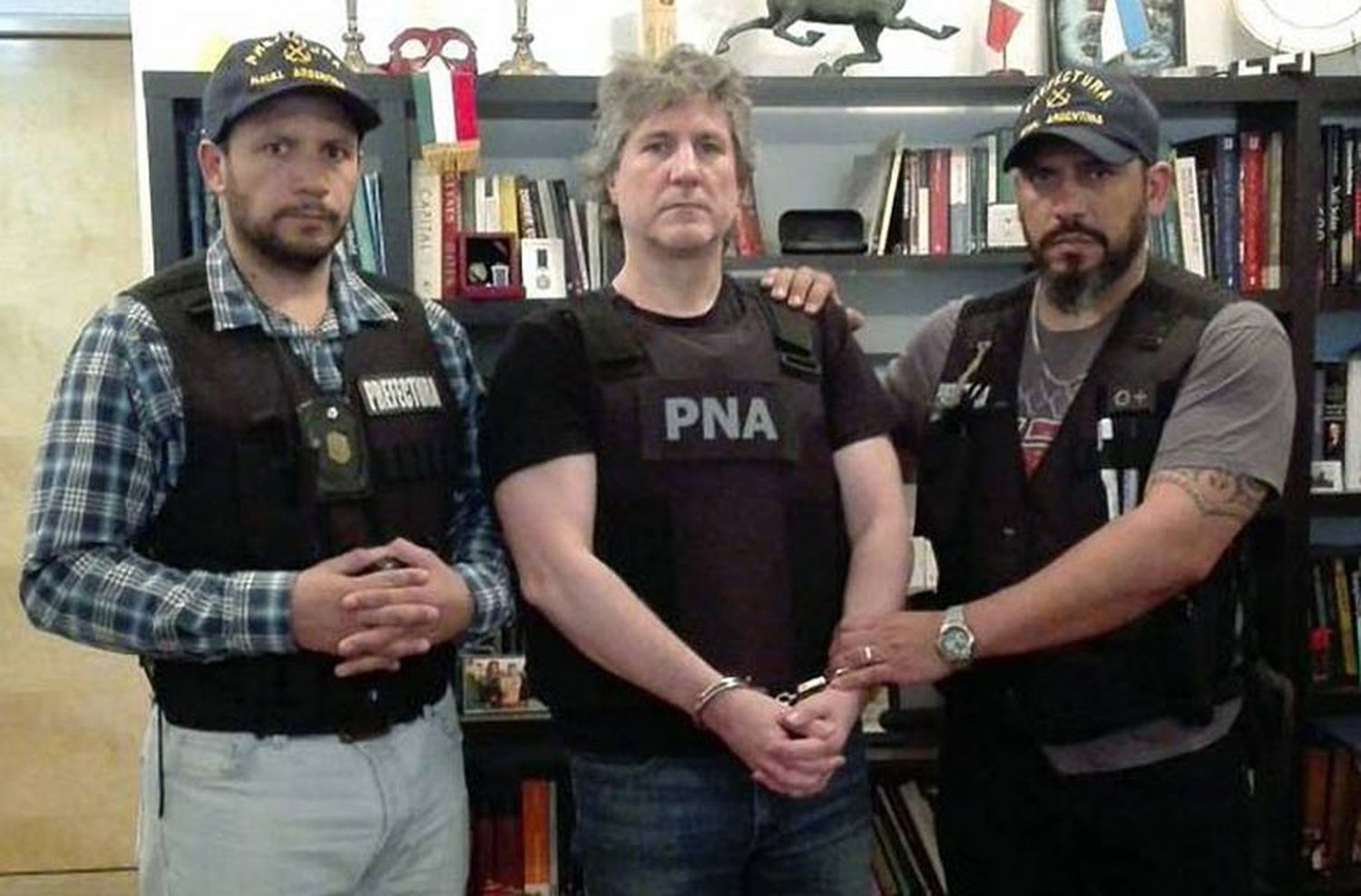 Boudou pasó la noche en el penal de Ezeiza
