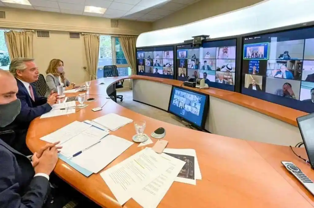 Fernández presentó a 18 fondos de inversión las oportunidades de desarrollo en Argentina