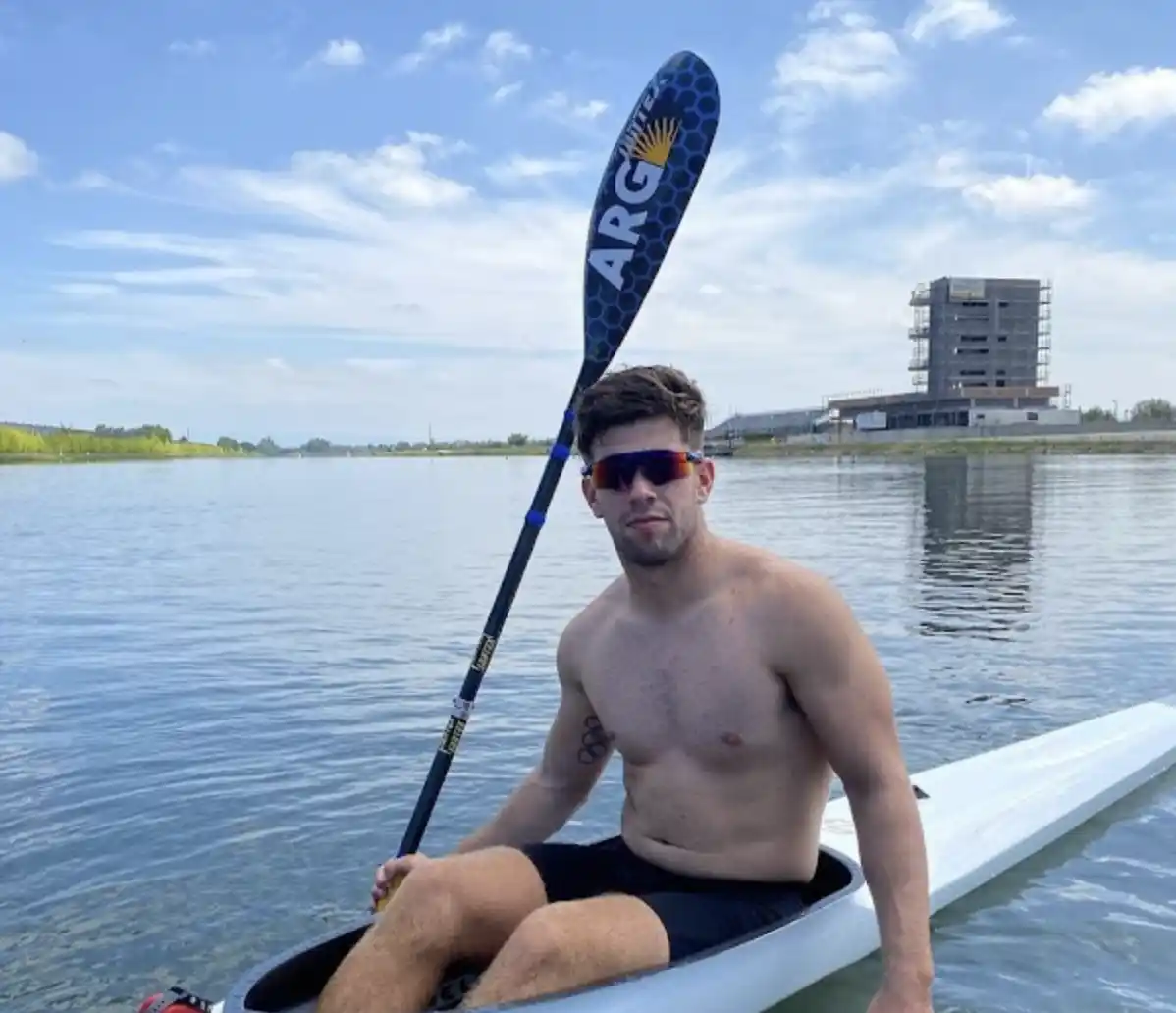 Canotaje: Valentín Rossi debuta en el Mundial de Hungría