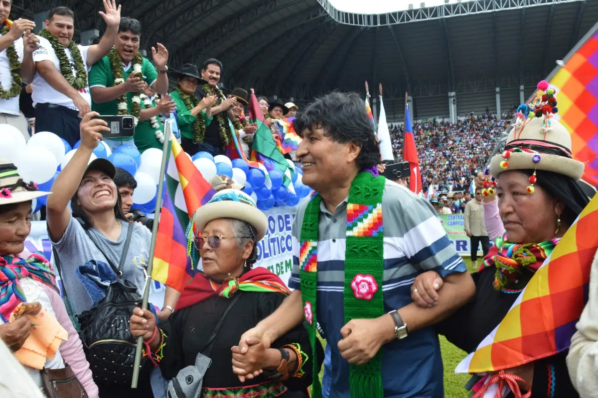 Presentan nuevo partido en Bolivia: EVO PUEBLO