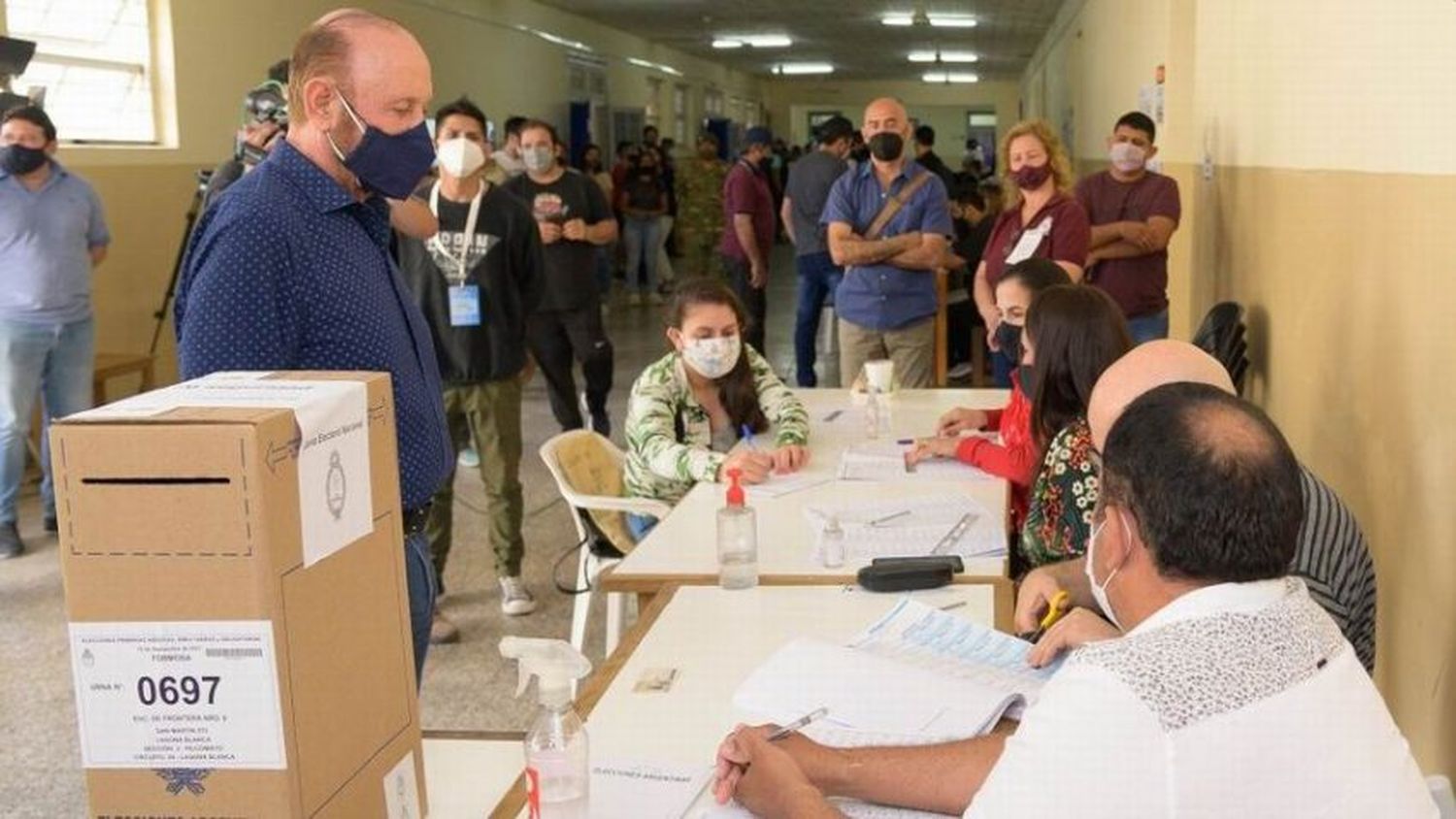 Preparativos para las elecciones del 14 de noviembre