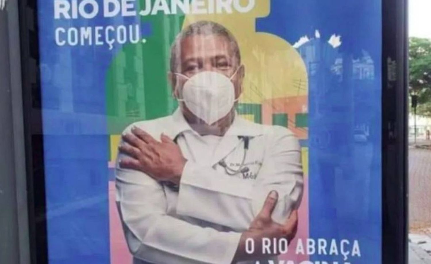 Bochornoso error en la campaña anticovid de Río de Janeiro