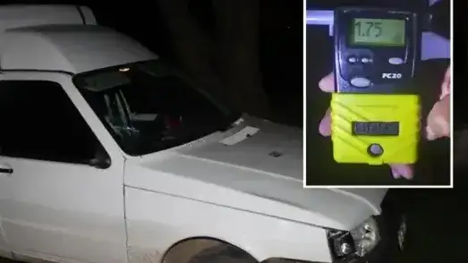 Conductor borracho atropelló a una pareja y un bebé y dejó gravemente herido a un joven