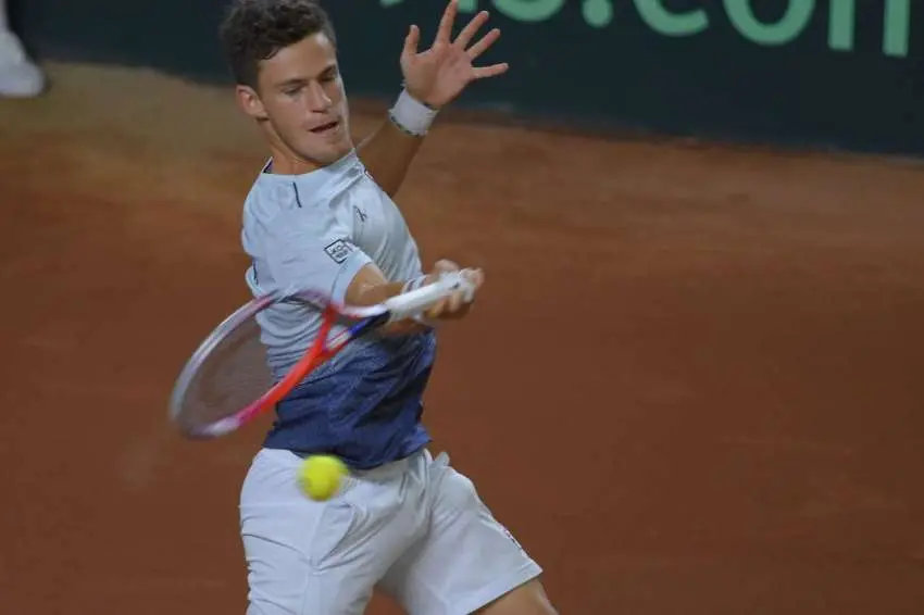 Schwartzman reaccionó e igualó la serie ante Chile