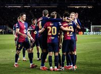 Se clasificaron Barcelona, PSG, Bayern Múnich e Inter
