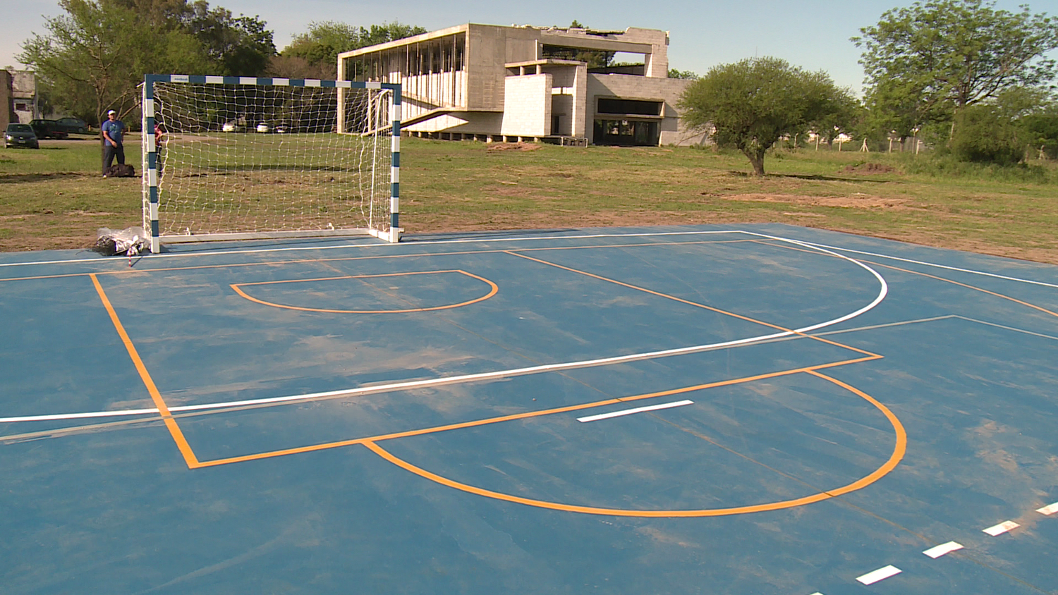 El Campus FAVE inauguró el playón polideportivo
