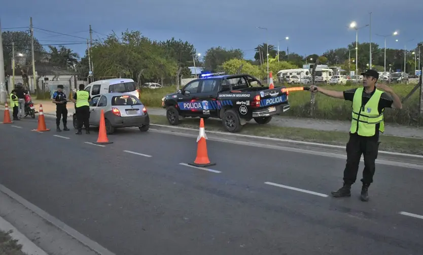 Detienen a 25 personas en un amplio operativo de seguridad en Pilar