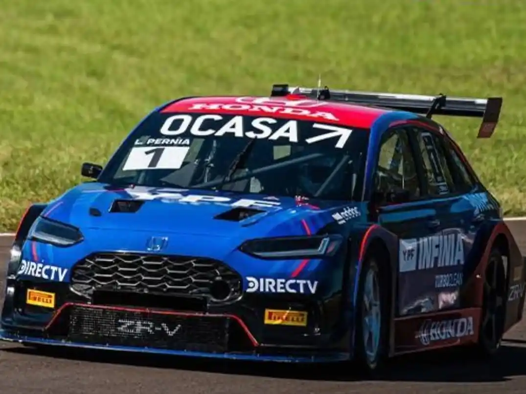 Leonel Pernía no encuentra el mejor rendimiento para su Honda ZRV.