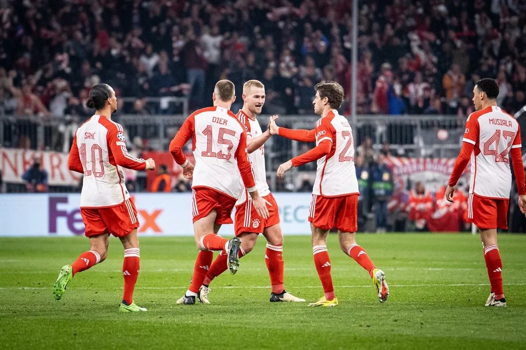 Festejo del Bayern Munich