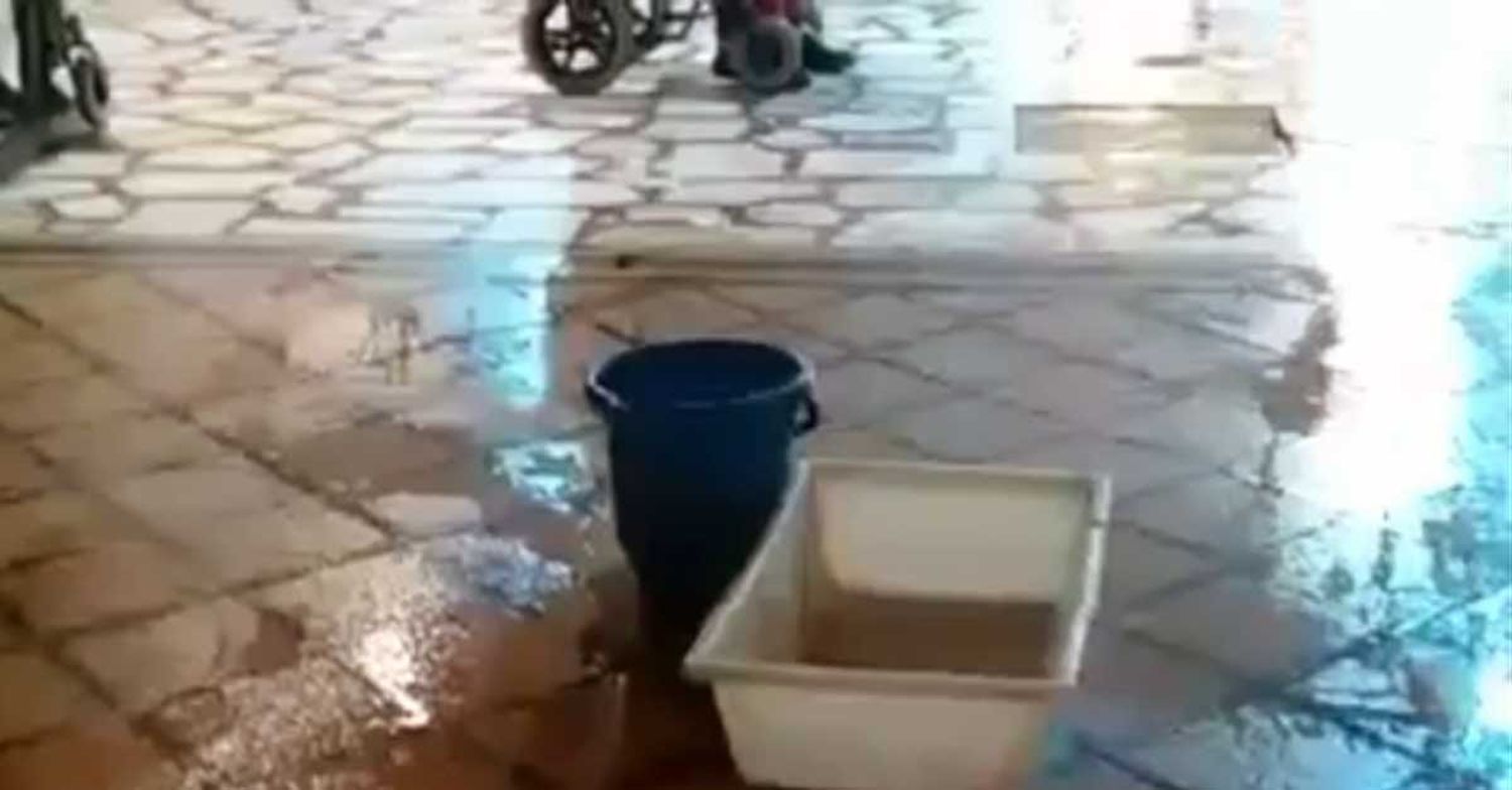 Se inundó el Hogar Municipal de Ancianos