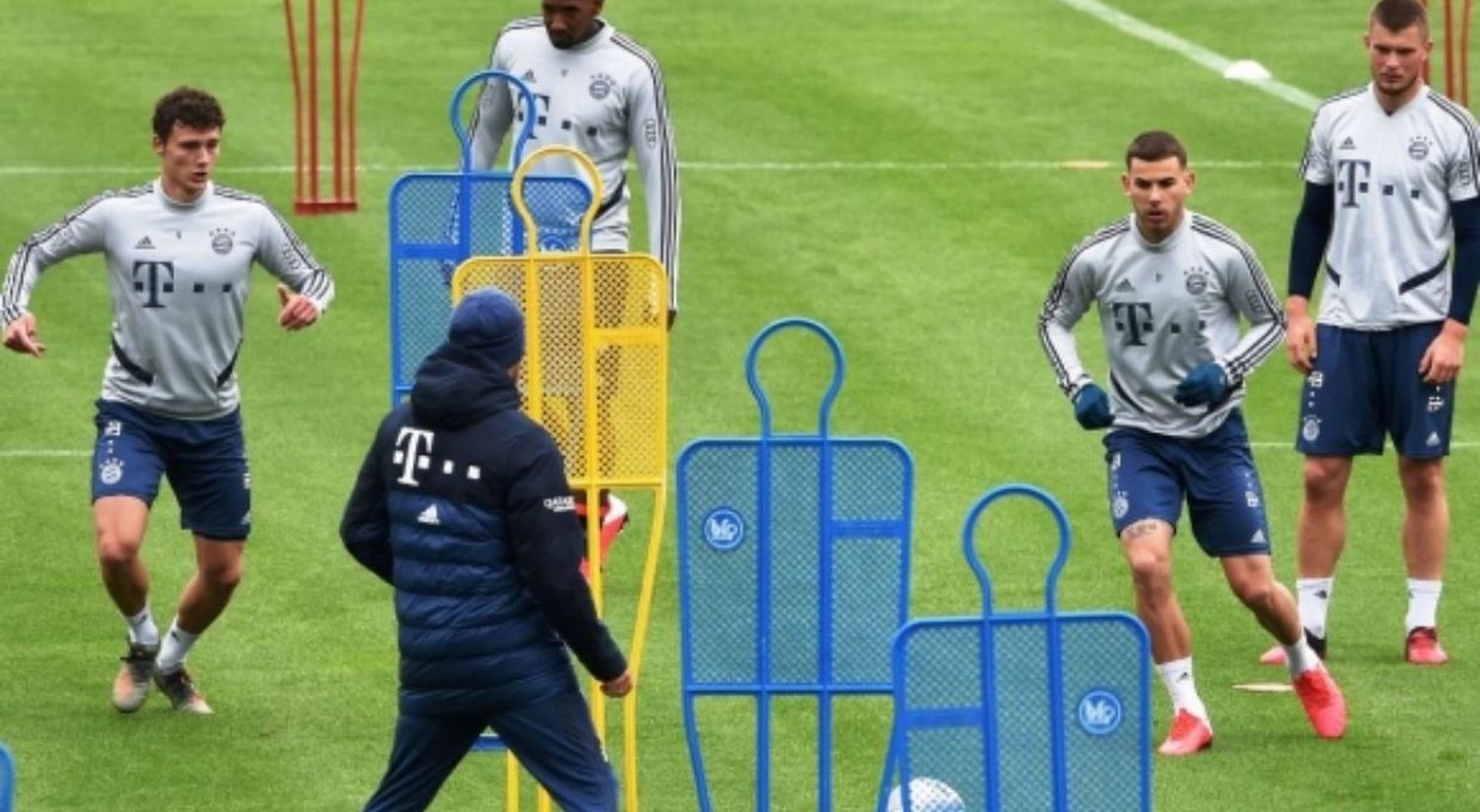 Bayern Múnich volvió a entrenar en grupo