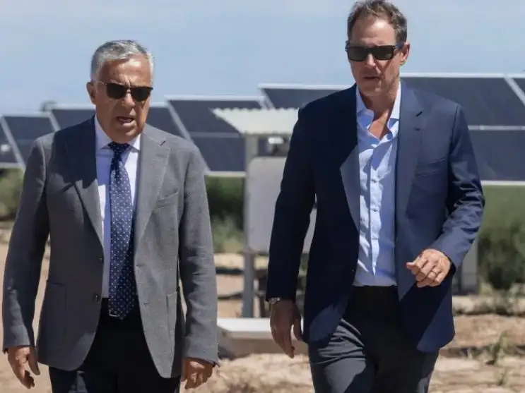 “Estaríamos hablando de una inversión de más de 300 millones de dólares, con lo cual claramente encuadraría dentro del marco del RIGI”, anticipó Jorge Brito.