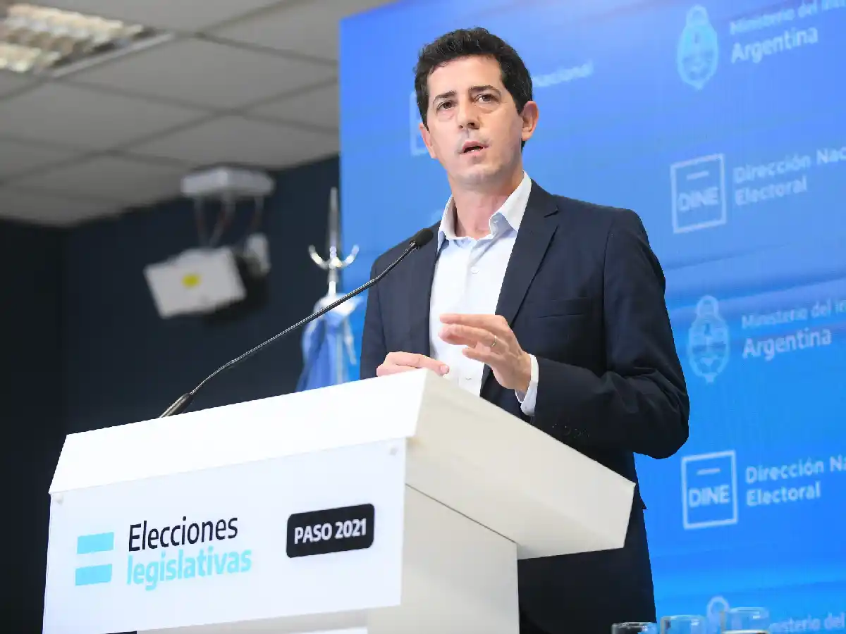 De Pedro: "A las 21 van a estar dando el resultado del escrutinio provisorio"