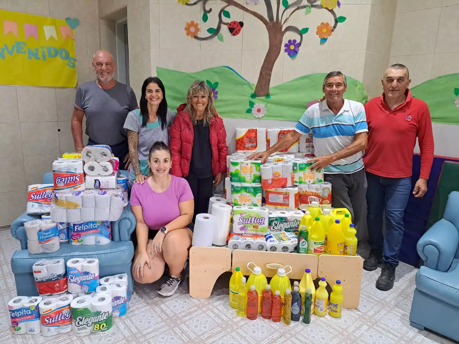 Los Bicisolidarios entregaron nuevas donaciones