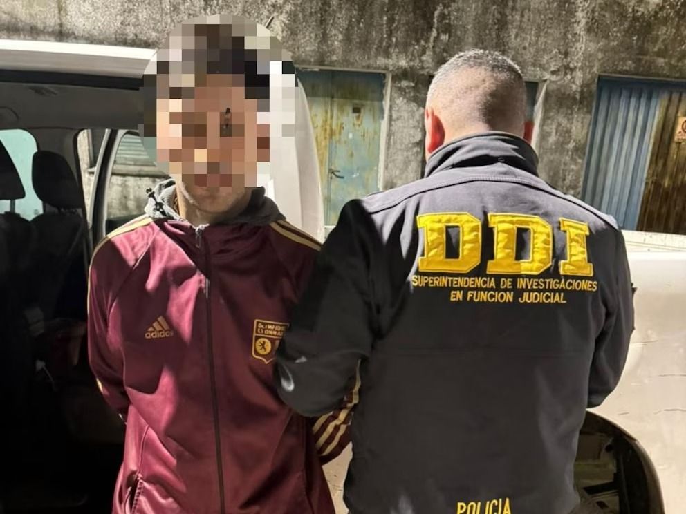 Ariel Giménez de 29 años fue detenido cuando regresaba a su casa.