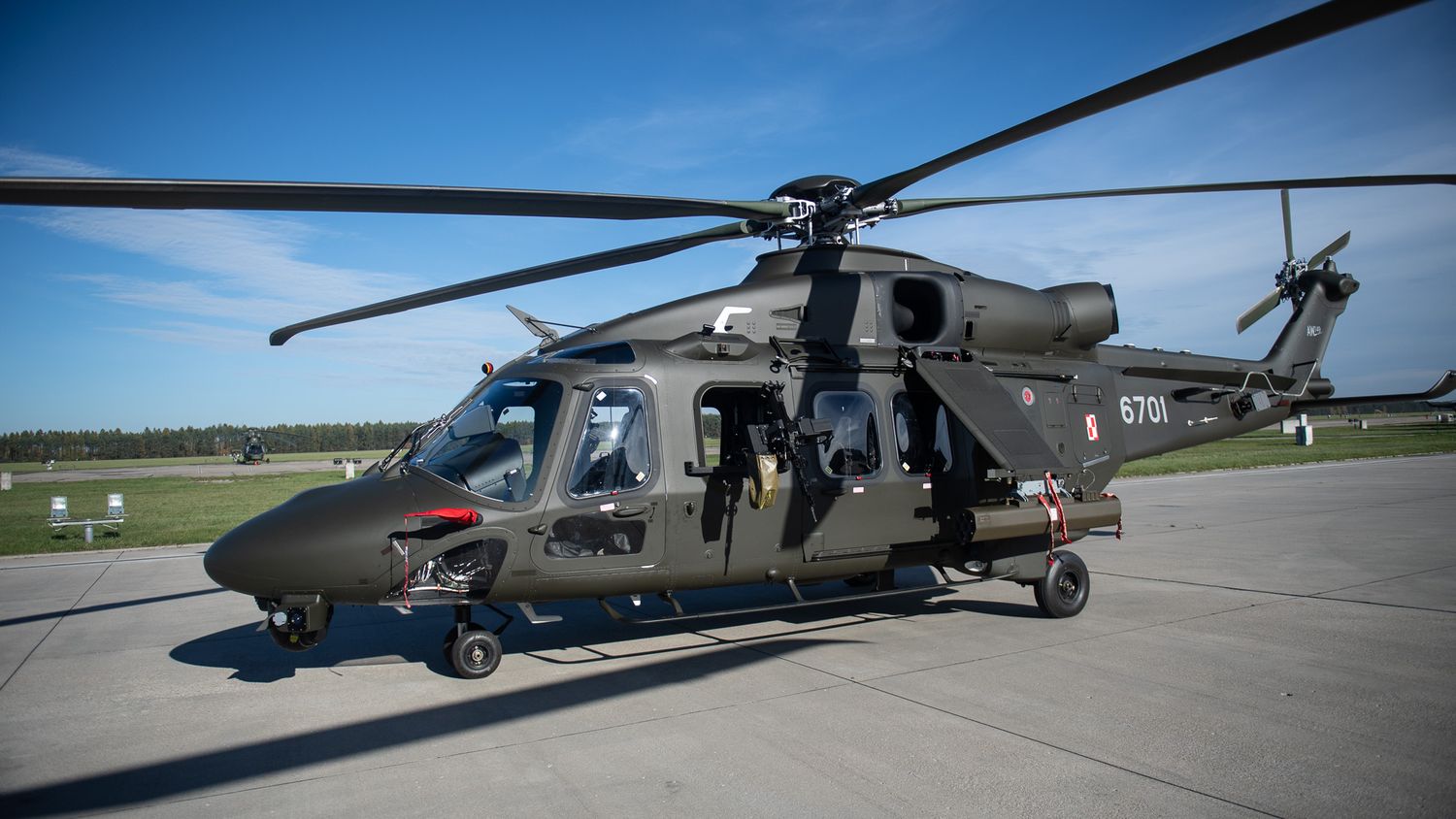 Polish Army takes delivery of its first two Leonardo AW149 helicopters