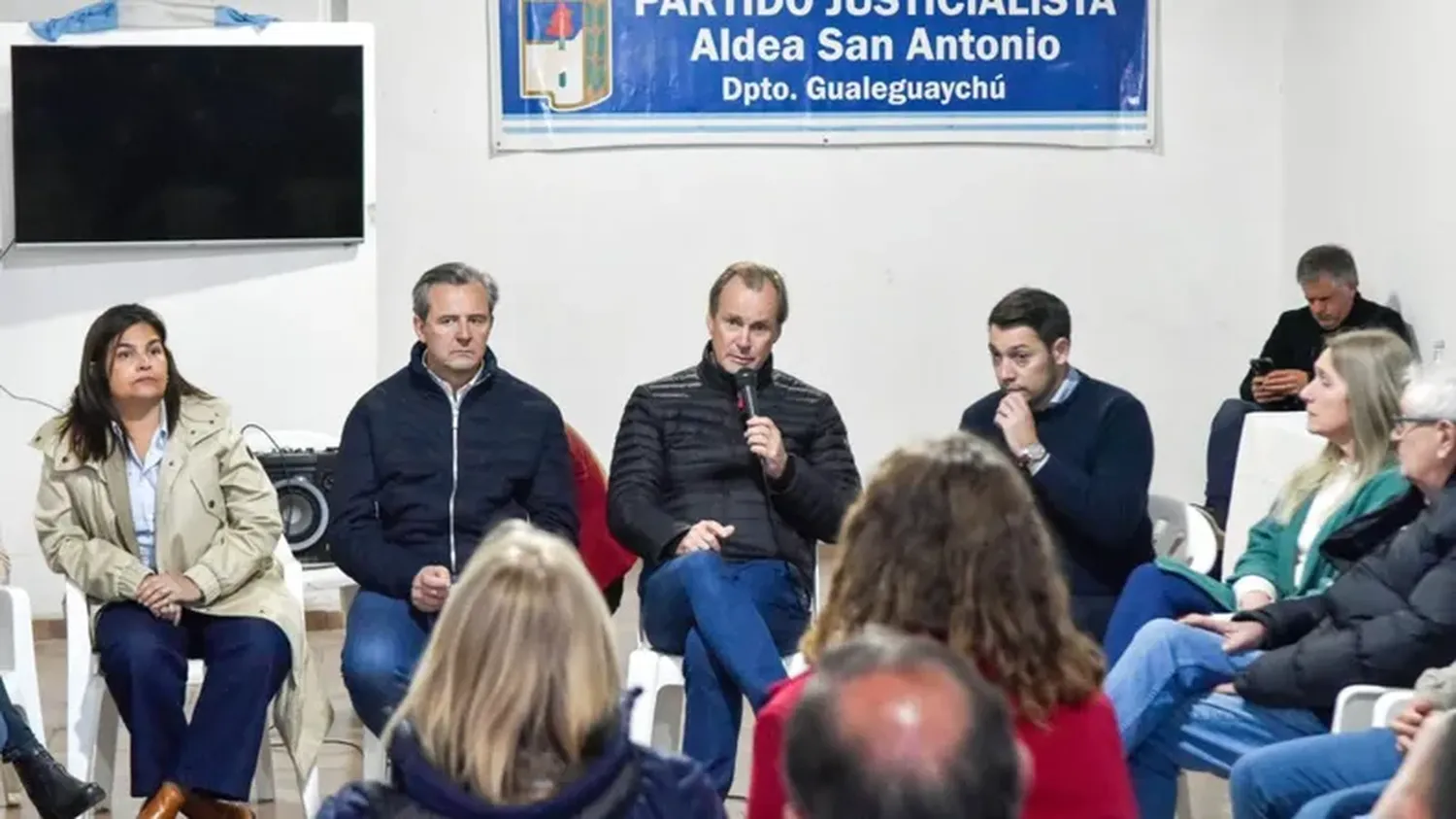 Gustavo Bordet, junto a Adán Bahl: "Acá está el futuro"