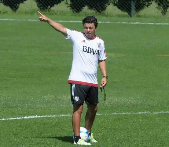 Gallardo le toma examen a Driussi para ver cómo está