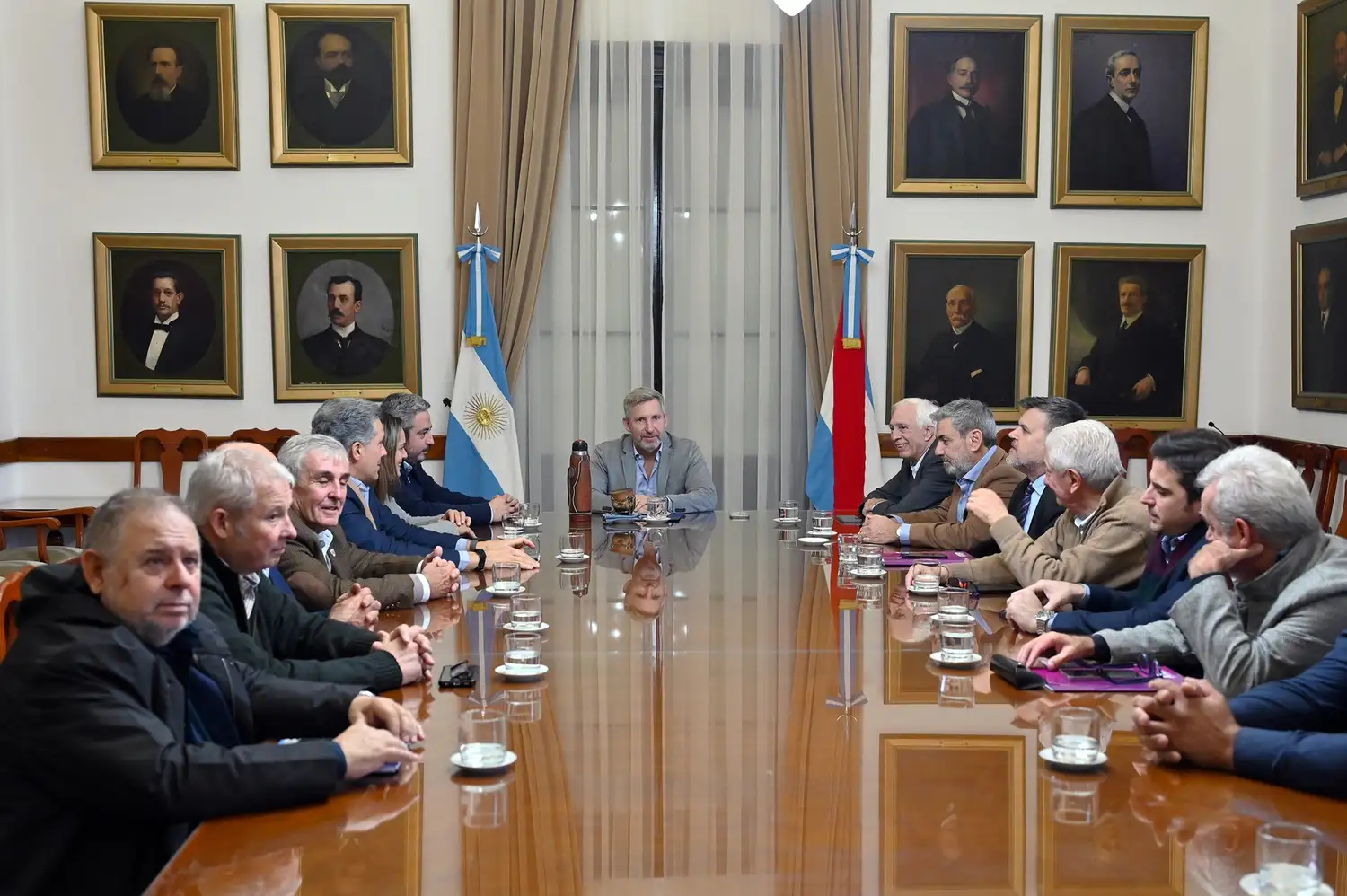 Con presencia gualeya, la Mesa de Enlace valoró el diálogo con el gobierno provincial