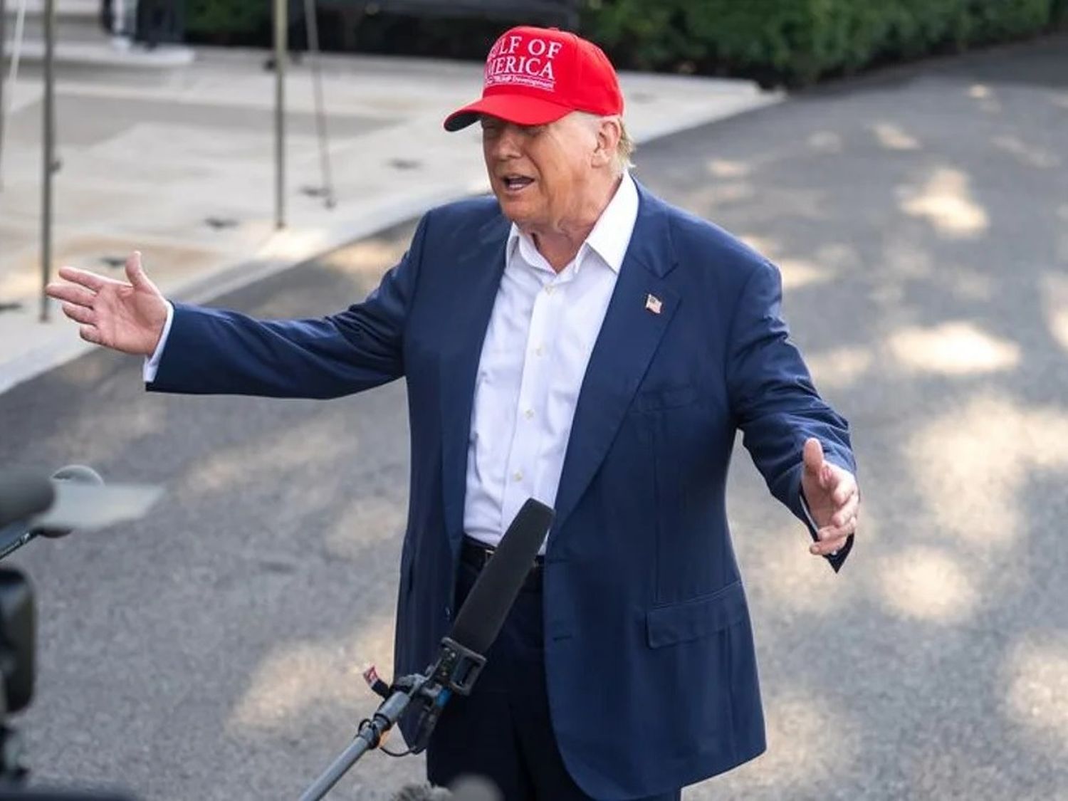 El presidente Trump anunció un acuerdo comercial con Japón
