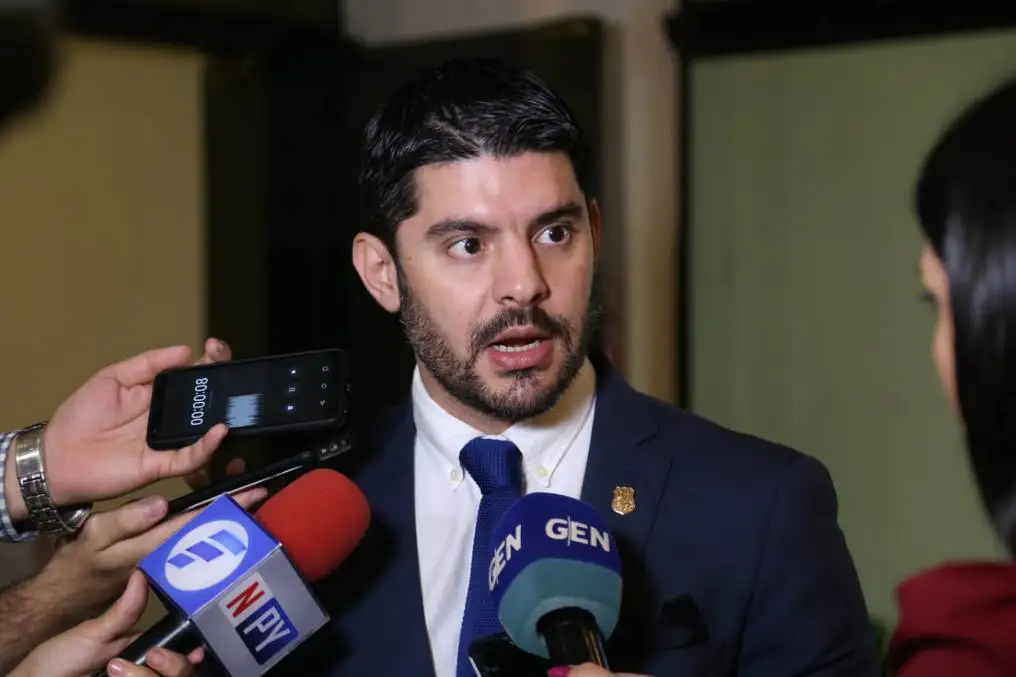 Oscar Rodríguez, intendente de Asunción.