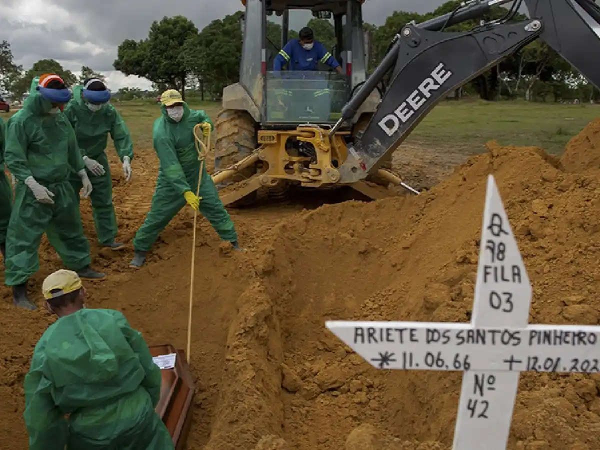 Se acabaron los tubos de oxígeno en Manaos, en una nueva ola de muertes por Covid-19