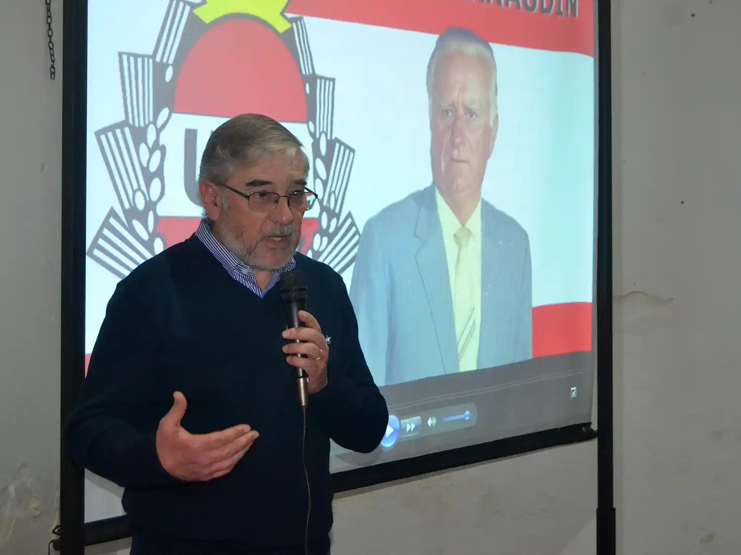 Sentido homenaje a Adolfo “Cacho” Arnaudín en la sede radical de General Galarza