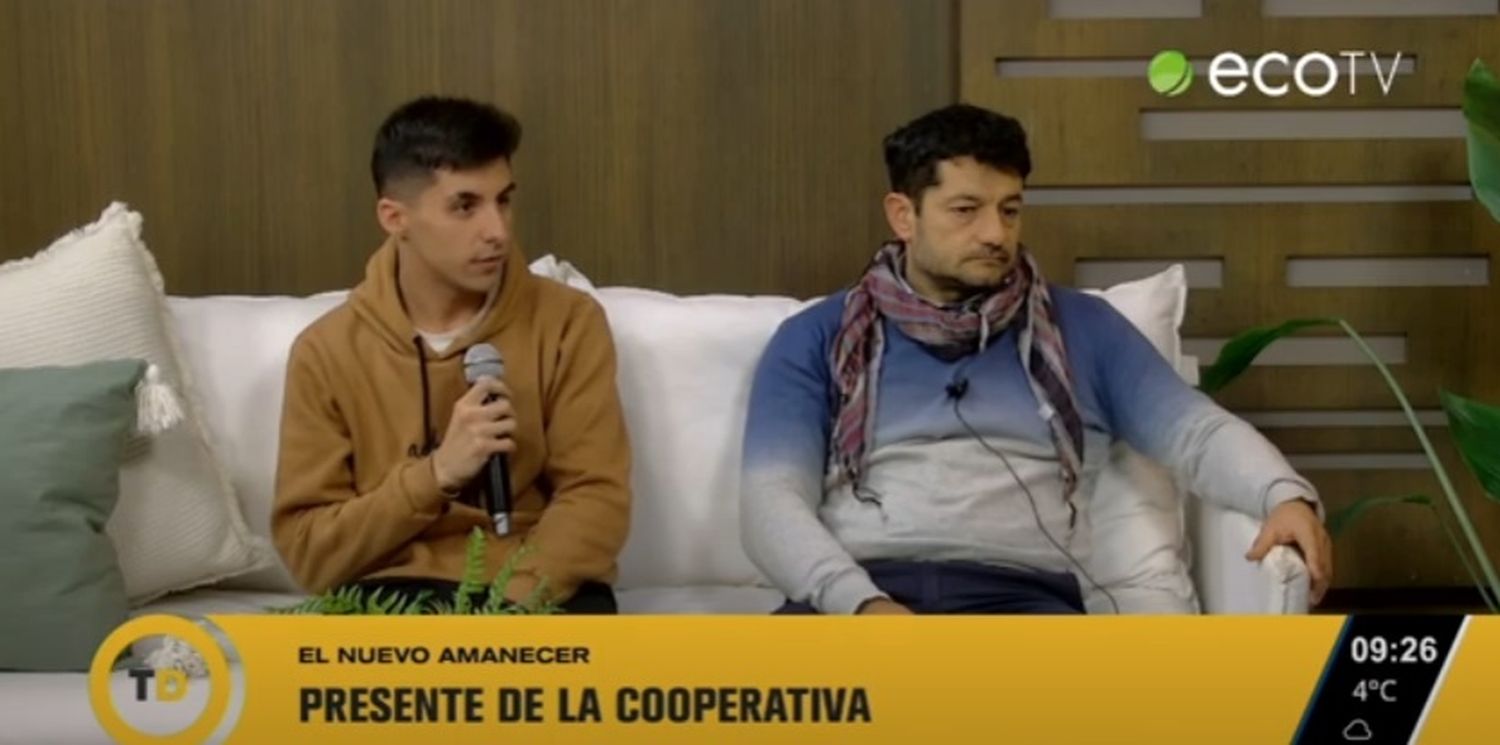 Julián Inzunza y Ezequiel Escudero, en El Eco Multimedios.