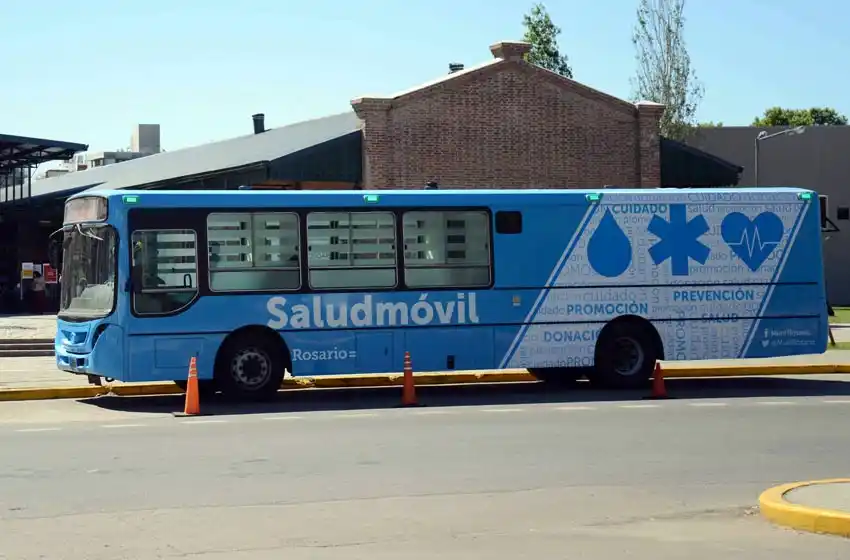 La primera colecta de sangre en la Rambla Catalunya