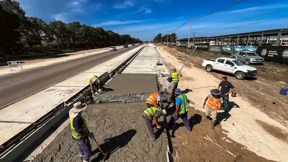 La ampliación de la avenida Jorge Newbery ya alcanzó el 45% de ejecución