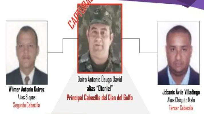 Capturan a cinco extorsionadores del Clan del Golfo en frontera colombo-venezolana