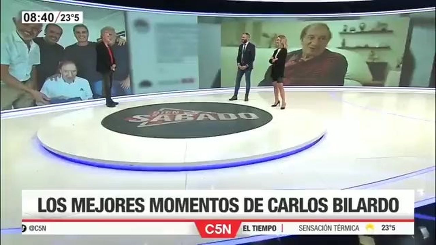 C5N acuso a Dr. Bilardo de “neoliberal”