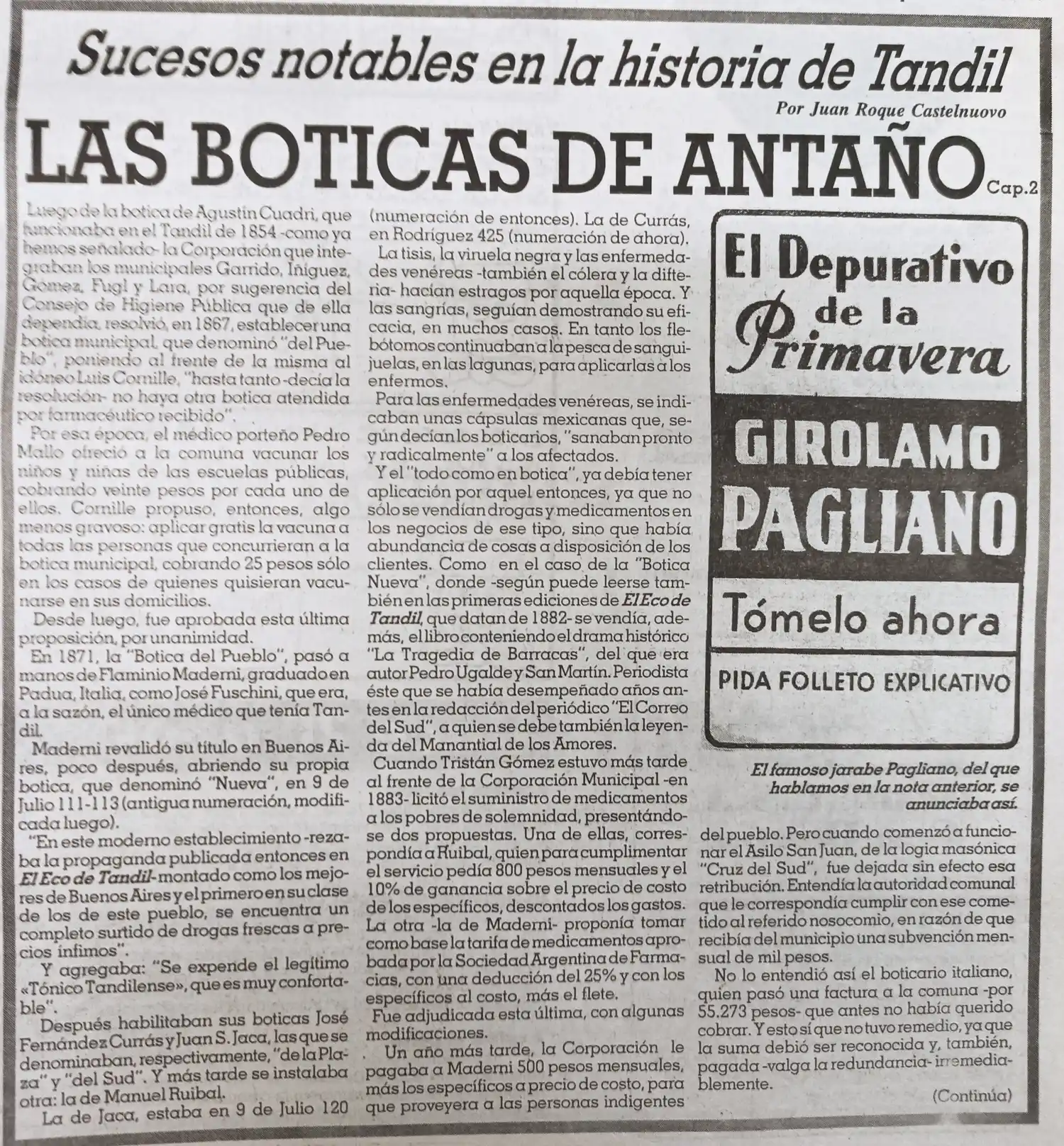 Las boticas de antaño -  Capítulo 2.