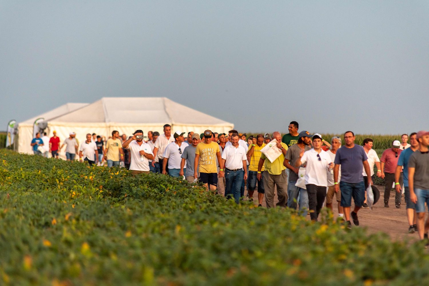 Unos 150 asistentes participaron de las actividades organizada por Gaviglio y Nidera