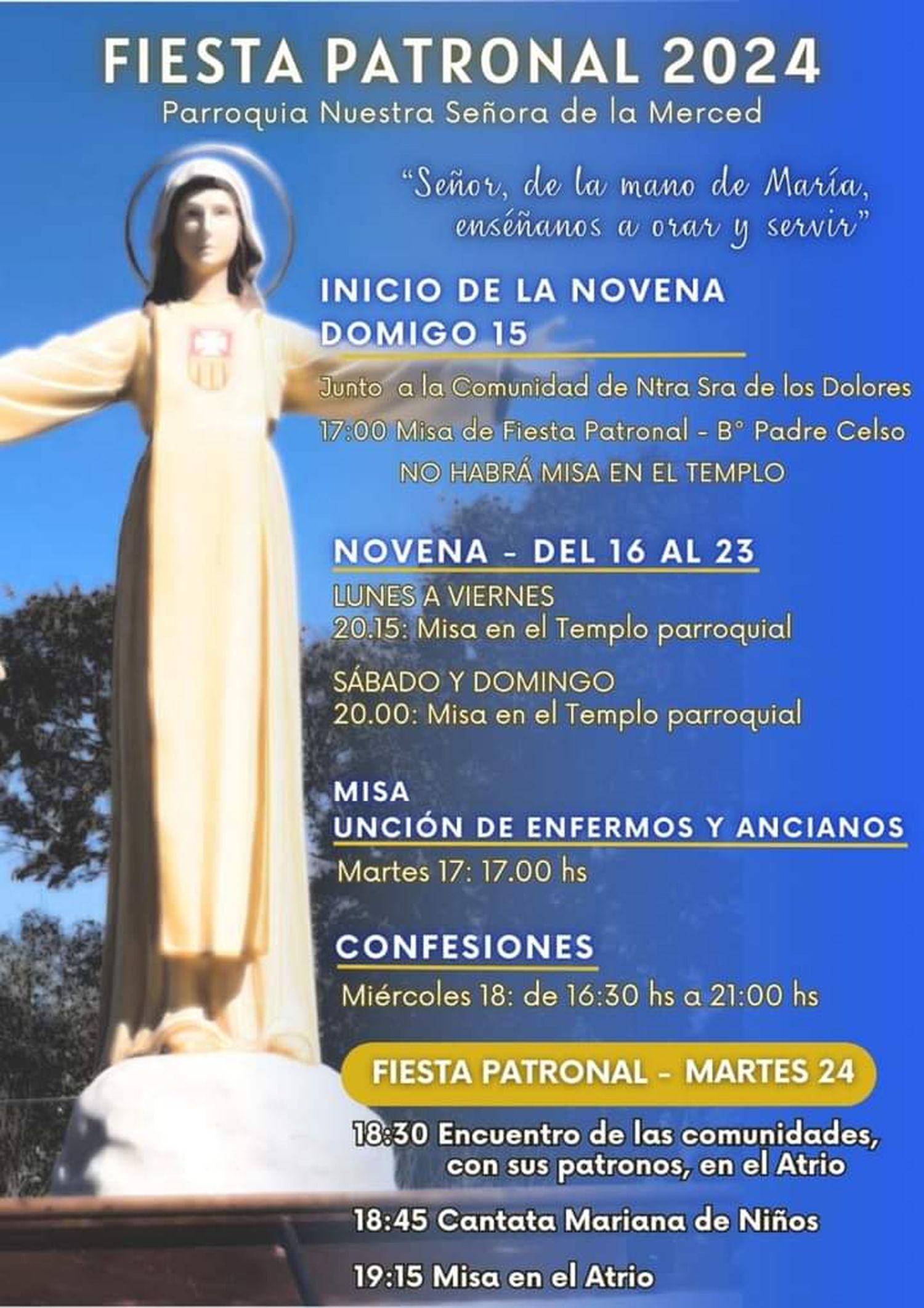 Fiesta patronal de Avellaneda