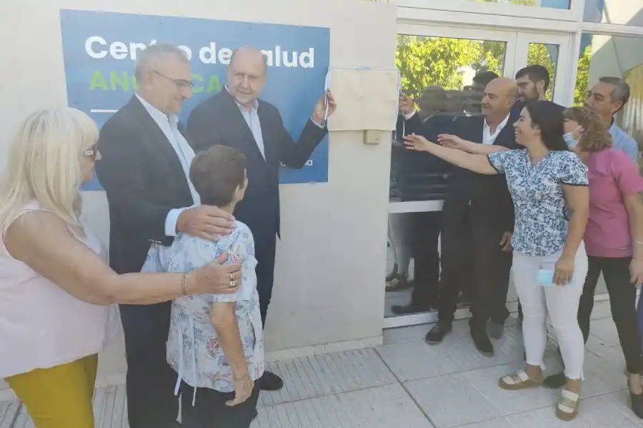 Inauguración de las obras de modernización y ampliación del SAMCo de Angélica