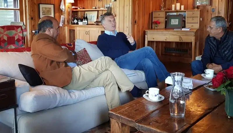El presidente Macri recibió a los candidatos de Neuquén y Río Negro