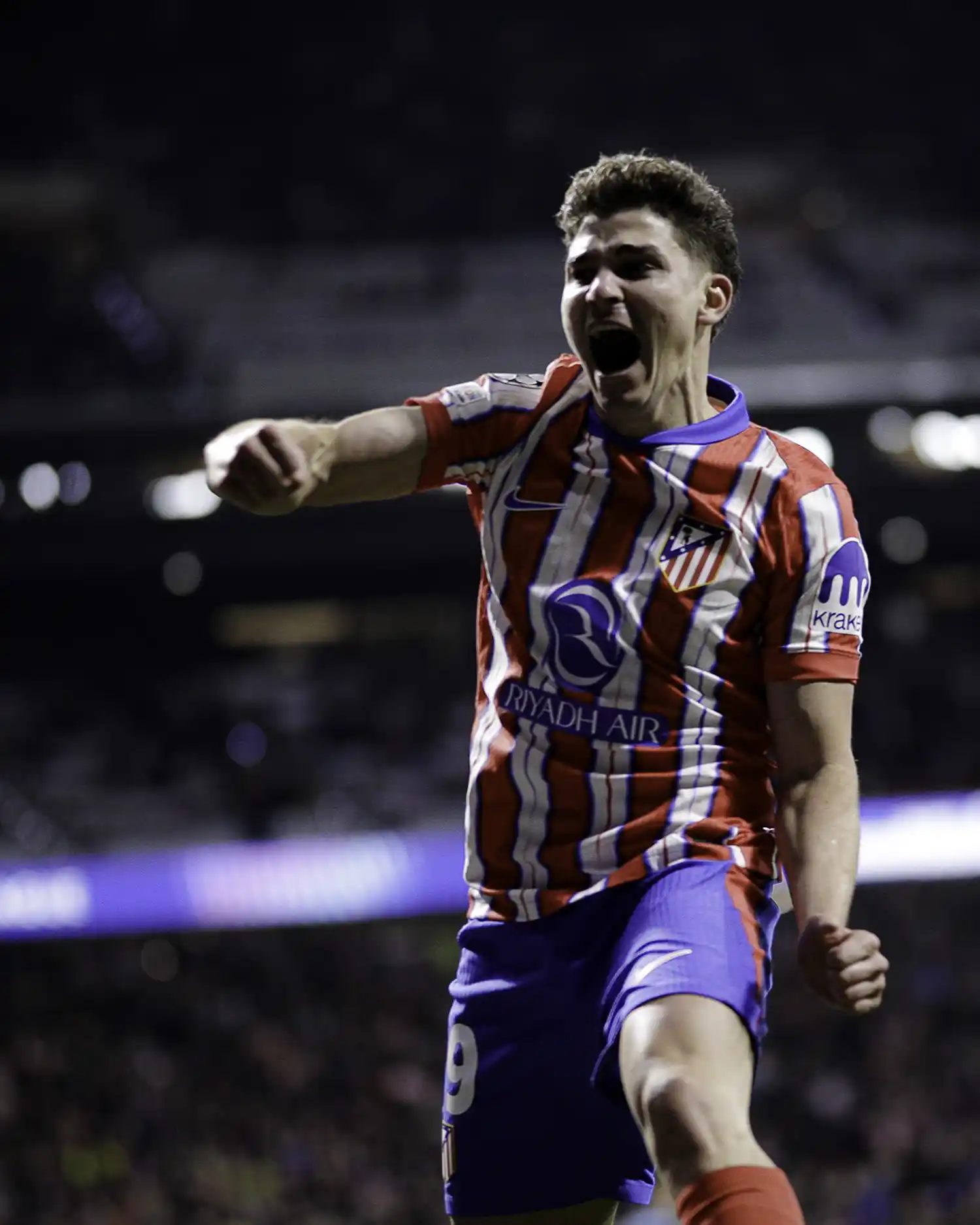 Julián Álvarez se lució con un doblete.