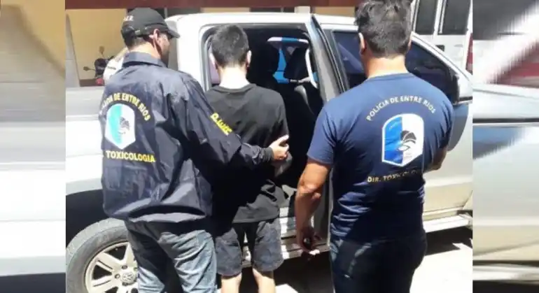 Cayó "La señora", la jefa narco que vendía 7 kilos de cocaína por mes en Entre Ríos