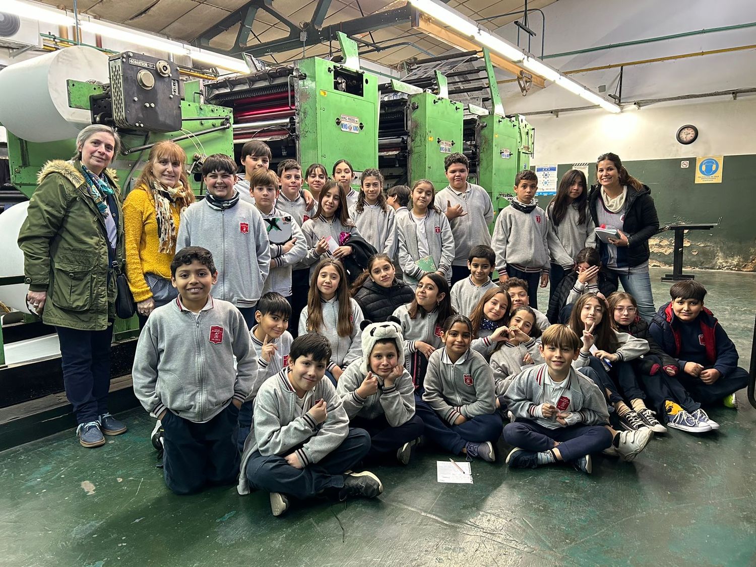 Visita de alumnos del Colegio San José