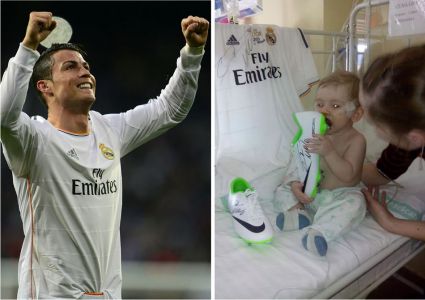 Cristiano Ronaldo pagará la operación cerebral de un bebé de 10 meses