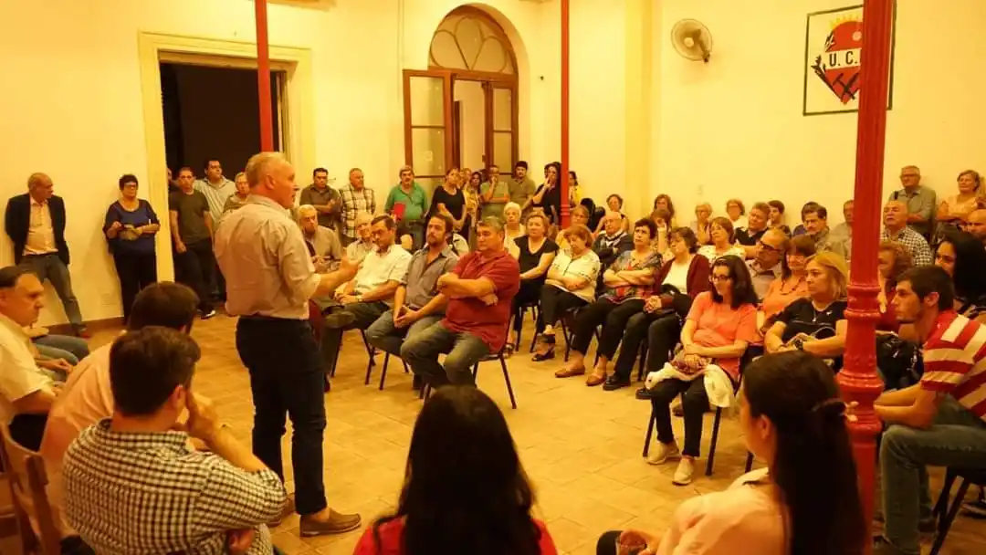 Galimberti y Schneider visitaron Gualeguay