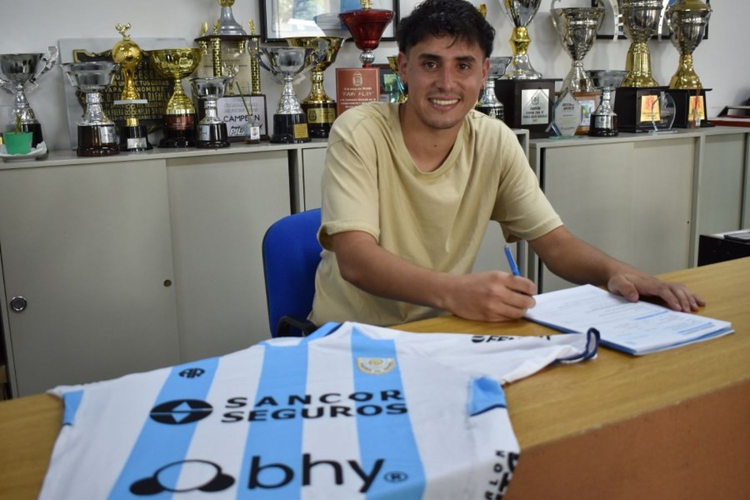 Walter Augusto Berrondo se sumó al plantel profesional