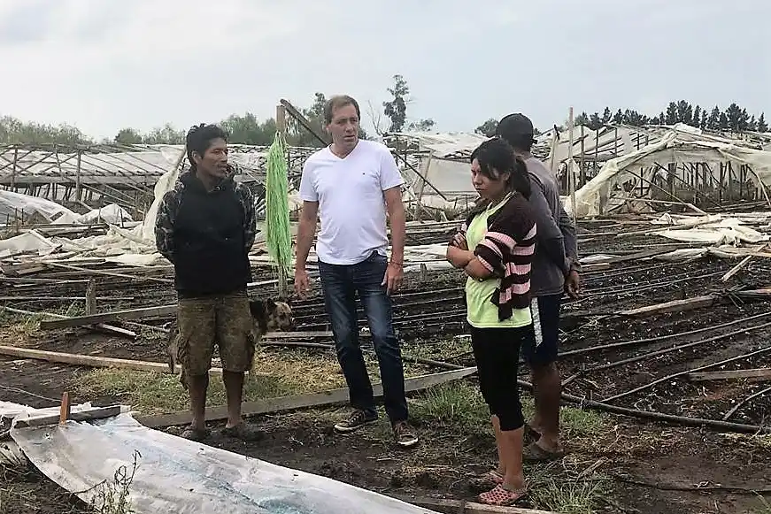 La Plata: Línea de crédito blando para productores afectados por el temporal