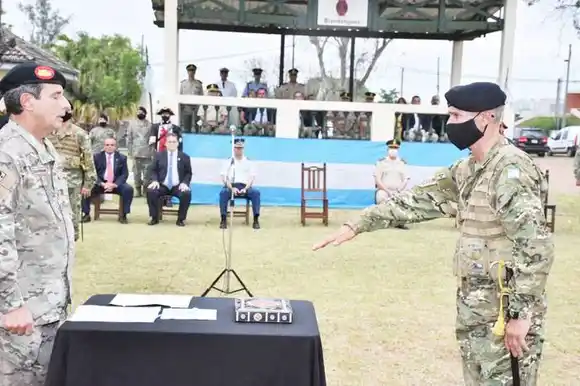 Asumió el nuevo jefe del  Regimiento de Caballería  Tanques 6 Blandengues