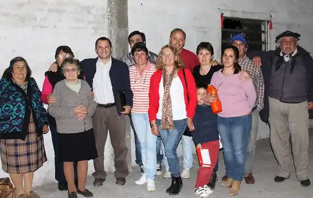 Germán Grané visitó Almada y Urdinarrain